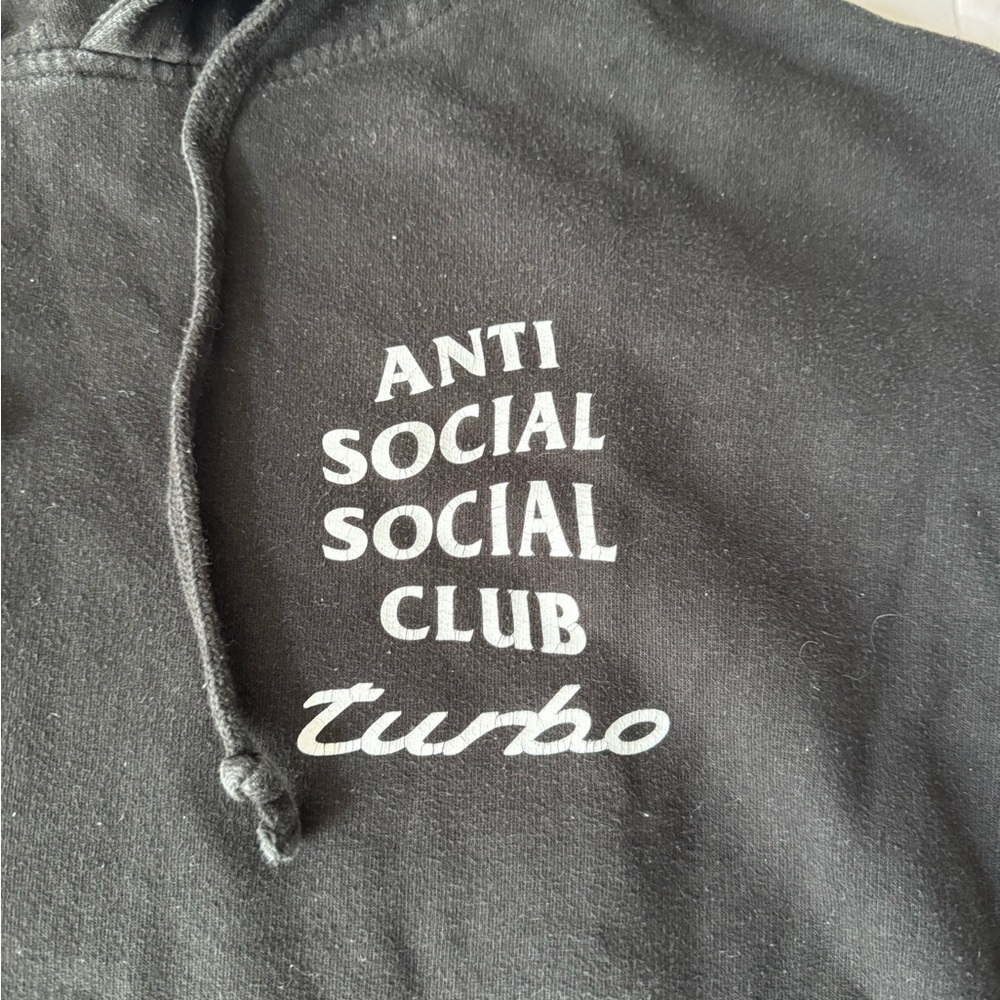 Anti Social Social Club Charcoal Hoodie - Picture 2 of 9